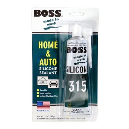 American Granby American Granby PLB103C 3 oz Silicone Sealant Tube - Clear PLB103C